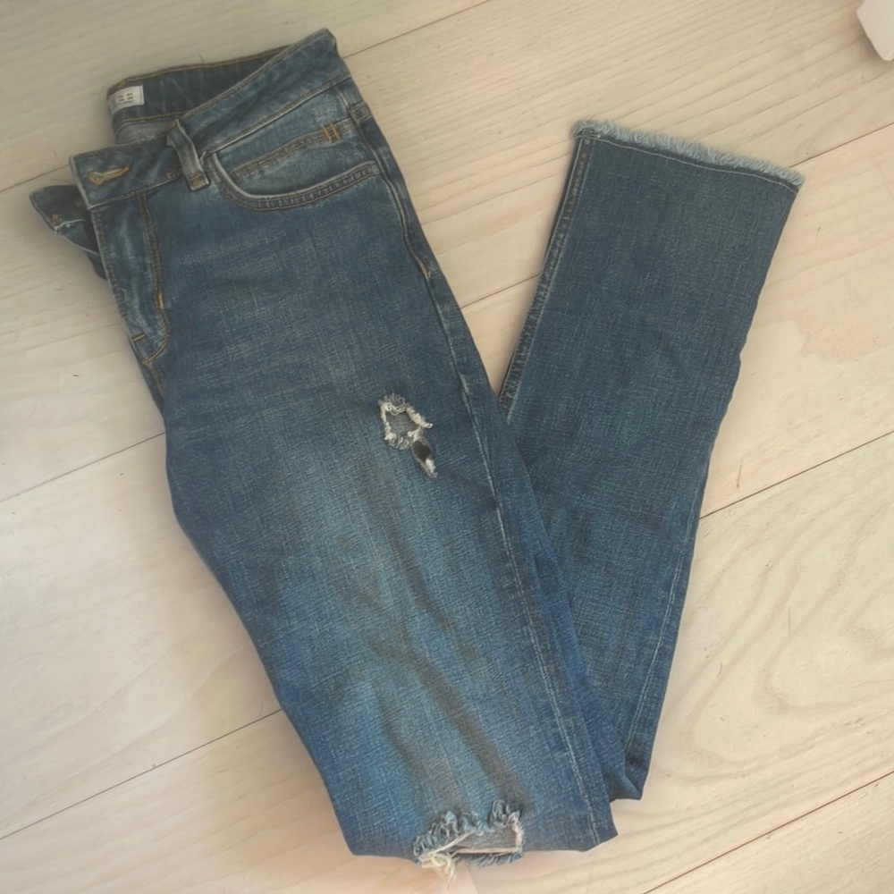 Zara basic denim jeans